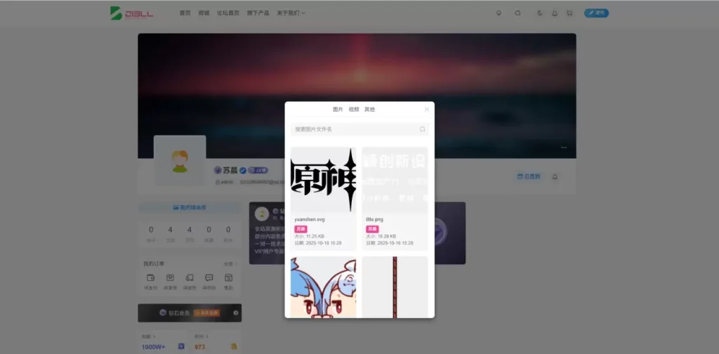 子比主题-前台媒体管理插件（第一款）-子比资源网